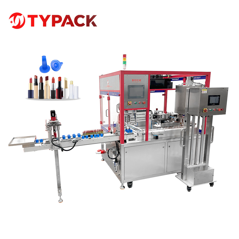 Máquina de llenado de lápiz labial de silicona completamente automática